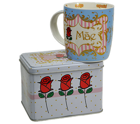 Caneca Porcelana Dia das Mães 