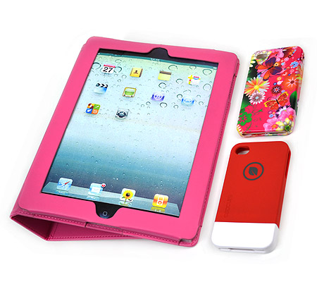 Capa para iPhone 4 e iPad